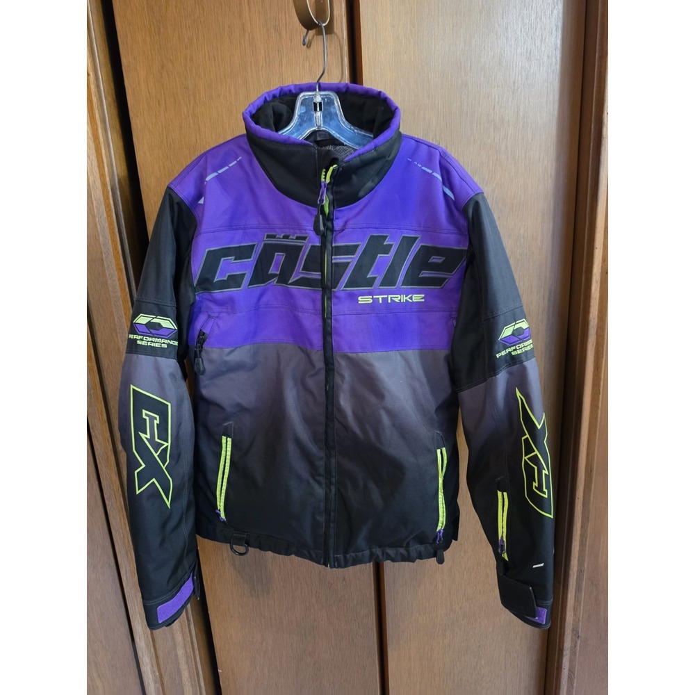 Womens Castle X Jacket Size Medium Purple